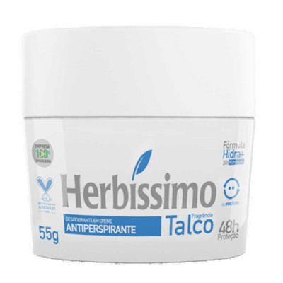 DESODORANTE CREME HERBISSIMO MENTA 55G