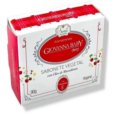 SABONETE GIOVANNA BABY MOMENTS CHERRY 90G