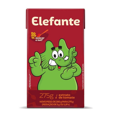 EXTRATO TOMATE ELEFANTE TP 275G