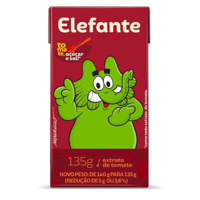 EXTRATO TOMATE ELEFANTE TP 135G