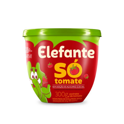 EXTRATO TOMATE ELEFANTE SEM ACUCAR S SAL300G