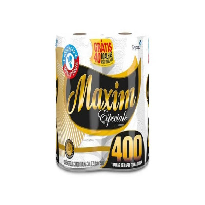 TOALHA PAPEL MAXIM ESPECIALE C400 UN