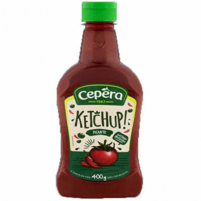 KETCHUP CEPERA PICANTE PET 400 GR