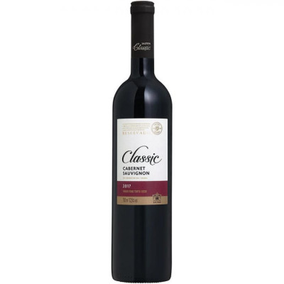 VINHO NACIONAL SALTON CLASSIC CABERNET SAUVGNON 750 ML