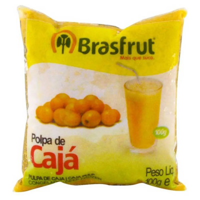 POLPA DE FRUTA BRASFRUT CAJA 100GR