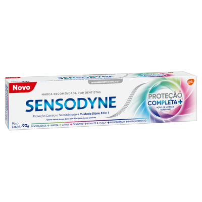 CREME DENTAL SENSODYNE PROTEÇÃO COMPLETA 90G