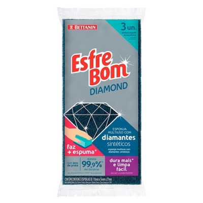 ESPONJA ESFREBOM DIAMOND