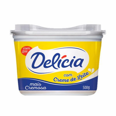 MARGARINA DELICIA 500G COM SAL