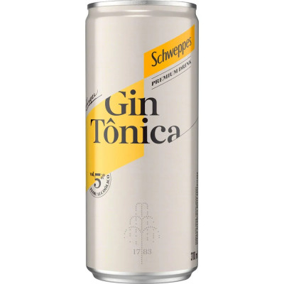 SCHWEPPES LATA 310ML GIN TONICA