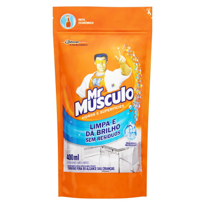 LIMPADOR MR MUSCULO VIDORS REFIL 400ML