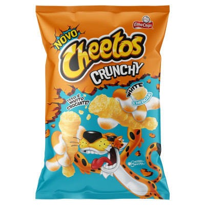 SALGADINHO E CHIPS CHEETOS WHITE CHEDDAR 48G