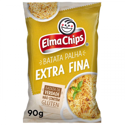 BATATA PALHA ELMA CHIPS 90GR EXTRA FINA