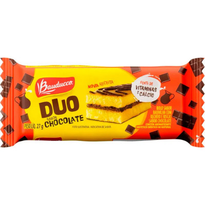 BOLINHO BAUDUCCO DUO CHOCOLATE 27G