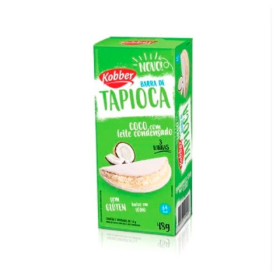 BARRA TAPIOCA KOBBER COCO 16G COM 3