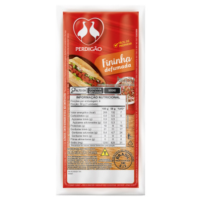 LINGUICA PERDERDIGÃO MISTA FININHA 215G