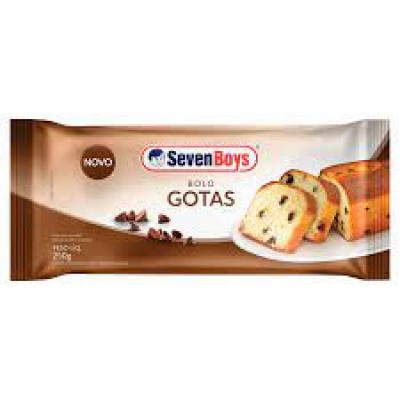 BOLO SEVEN BOYS GOTAS CHOCOLATE 250GR