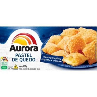 PASTEL AURORA QUEIJO 250GR