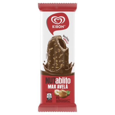 SORVETE KIBON NUTABLITO MAX AVELA 64G