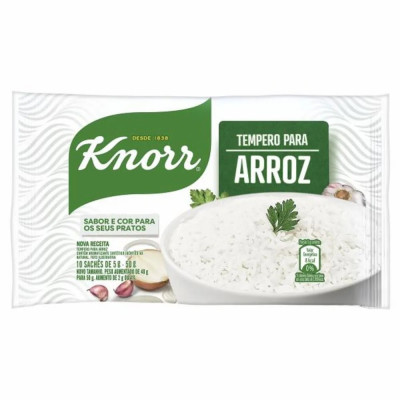 TEMPERO KNORR ARROZ 5G COM 10