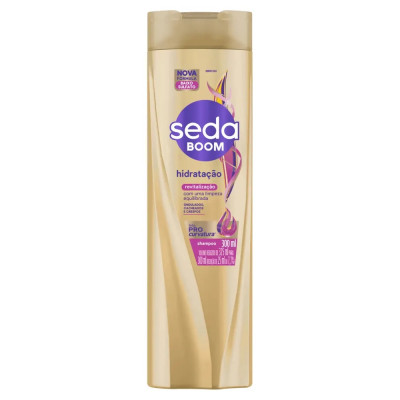 SHAMPOO SEDA BOOM HIDRATAÇÃO REVITALIZACAO 300ML