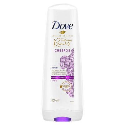 CONDICIONADOR DOVE CRESPO TEXTURAS REAIS 400ML