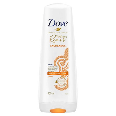 CONDICIONADR DOVE CACHOS TEXTURAS REAIS 400ML