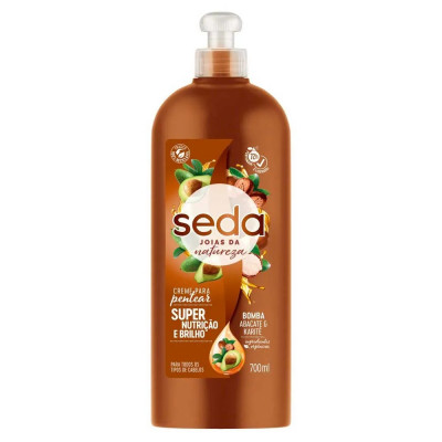 CREME SEDA PARA PENTEAR ABACATE E KARITE 700ML