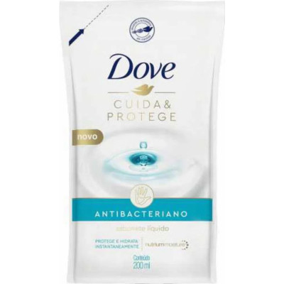 SABONETE REFIL DOVE 200ML ANTIBACTERIANO