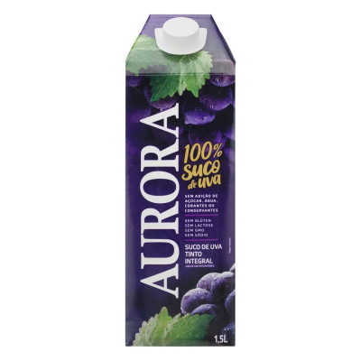 SUCO AURORA UVA TAMPA 1.5L