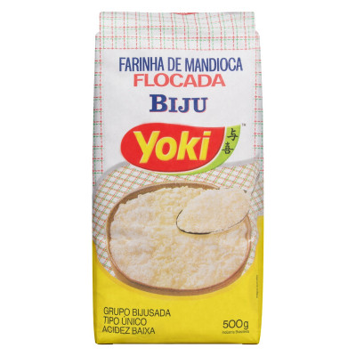 FARINHA MANDIOCA YOKI BIJU 500 GR