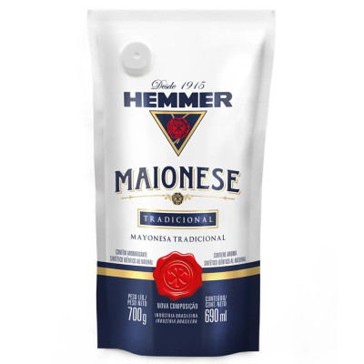 MAIONESE HEMMER TRADICIONAL 700G