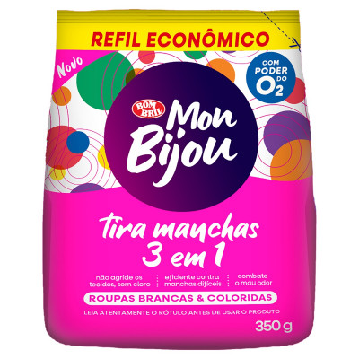 TIRA MANCHAS MON BIJOU PO 3 EM 1 REFIL 350G