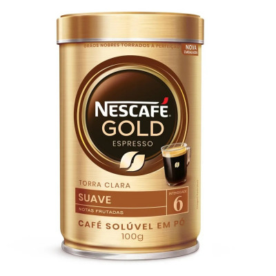 CAFE NESCAFE GOLD SOLUVEL SUAVE 100G