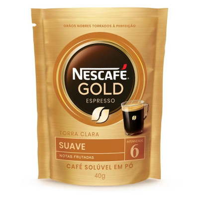 CAFE NESCAFE GOLD SOLUVEL SUAVE 40G