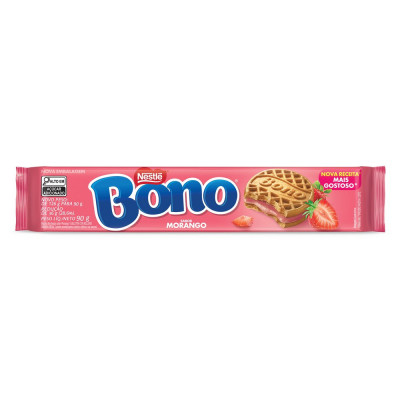 BISCOITO NESTLE BONO MORANGO 90G