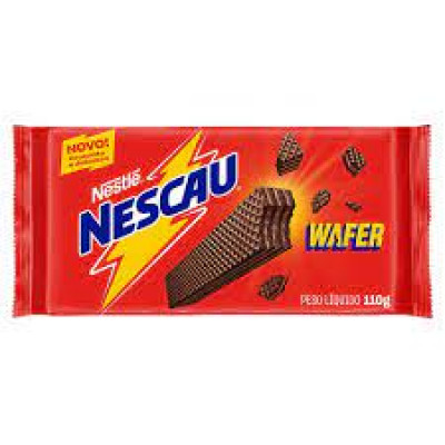 BISCOITO NESTLE WAFER NESCAU CHOCOLATE 110GR