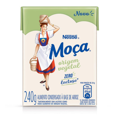 LEITE CONDENSADO MOCA VEGETAL ZERO LACATOSE TP.240GR