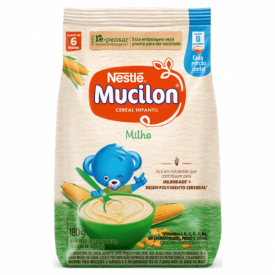 MINGAU MUCILON SACHET 180G MILHO