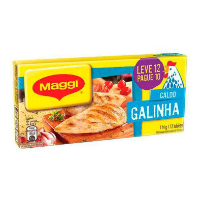 CALDO CAIXA MAGGI GALINHA LEVE 12 PAGUE 10 114G