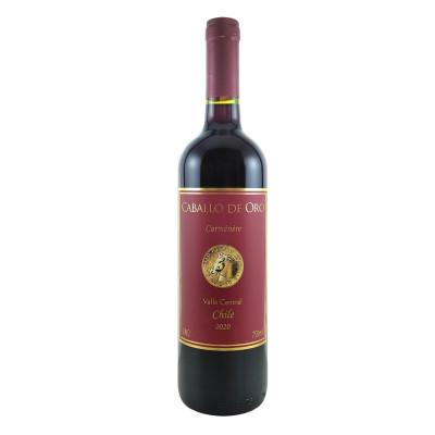 VINHO CHILENO CABALLO DE ORO CARMENERE 750ML