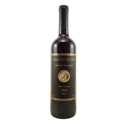 VINHO CHILENO CABALLO DE ORO CABERNET SAUVIGNON 750ML