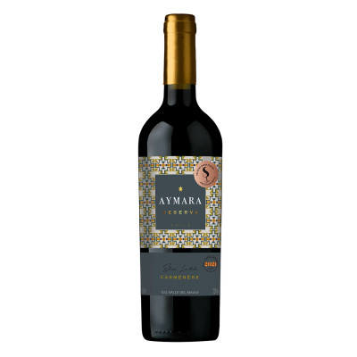 VINHO CHILENO AYMARA RESERVA TINTOTO CARM 750ML