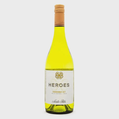 VINHO CHILENO HEROES CHARDONNAY BRANCO 750ML