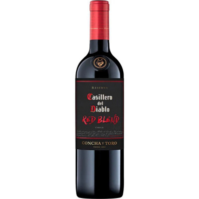 VINHO CHILENO CASILLERO DEL DIABLO RED BLEND 750ML