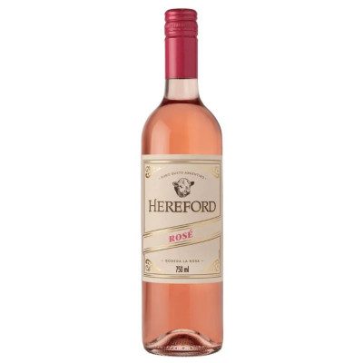 VINHO ARGENTINO HEREFORD ROSE 750ML