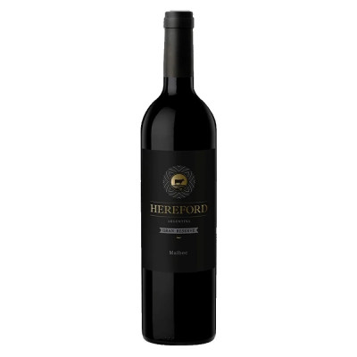 VINHO ARGENTINO HEREFORD GRAN RESERVE MALBEC750ML