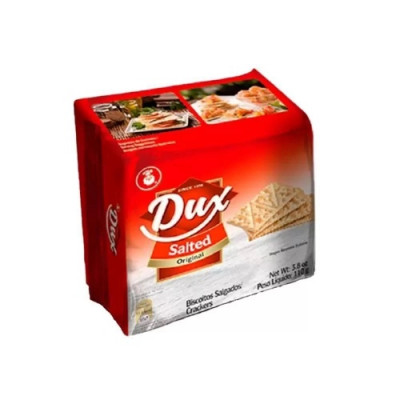 BISCOITO DUX SALTED ORIGINAL CRACKERS 110G