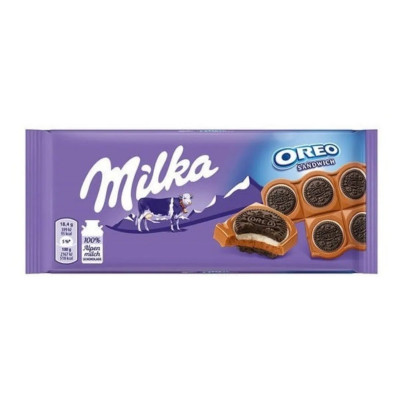 CHOCOLATE MILKA OREO SANDUICHE 100 G