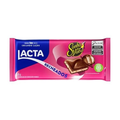 CHOCOLATE LACTA BARRA SONHO DE VALSA 98G