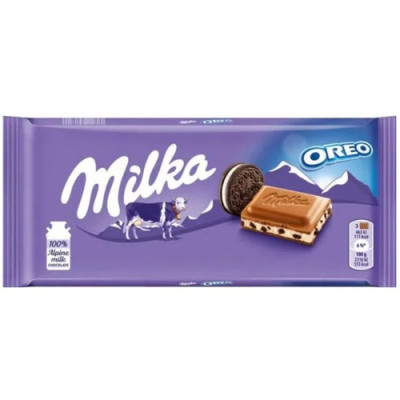 CHOCOLATE MILKA 100G OREO